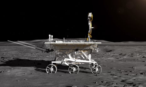Artist’s impression of the rover for China’s Chang’e 4 lunar probe.
