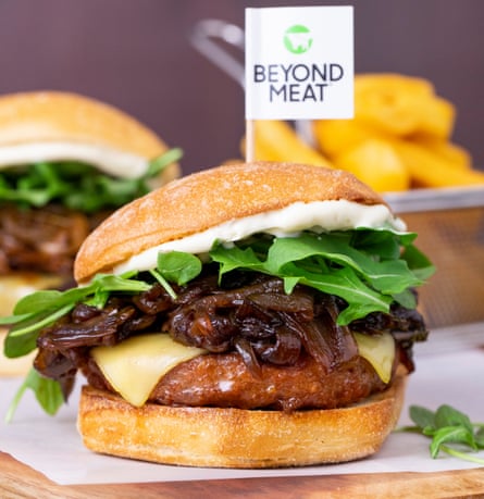 Beyond Meat’s Beyond Spring burger.