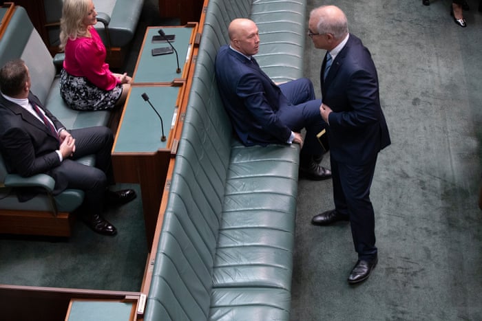 Scott Morrison and Peter Dutton