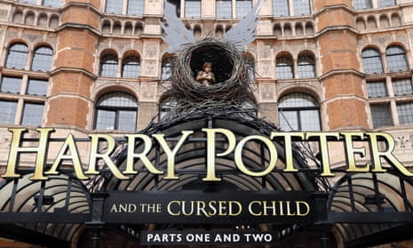 The Palace Theatre, London, showing Harry Potter and the Cursed Child