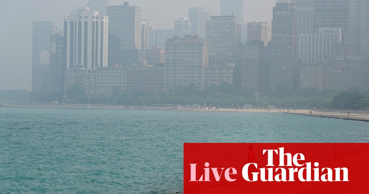 Extreme heatwaves continue to grip US as millions under heat and air quality alerts - as it happened
