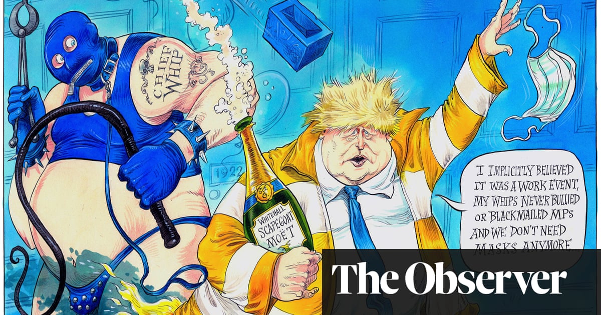 Partygate, scapegoats and an end to plan B – cartoon