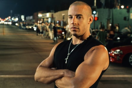 Vin Diesel in The Fast and the Furious.
