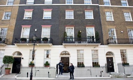 Property owned by Tony Blair and his family.