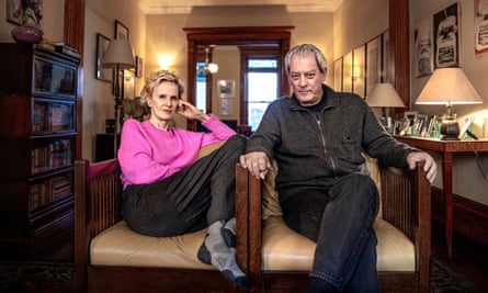 Paul Auster and Siri Hustvedt at their home in Brooklyn.