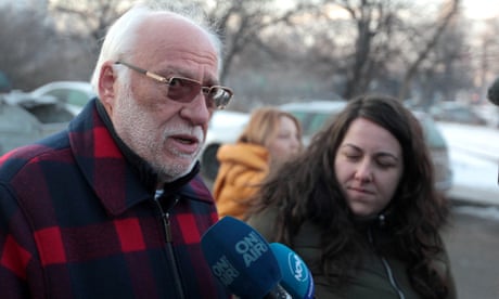 Emilian Gebrev speaking in Sofia in 2019