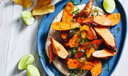 Slow Baked Sweet Potato