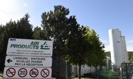 Air Products factory near Lyon