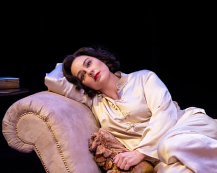 Acidly poised … Jill Halfpenny in Privates Lives.