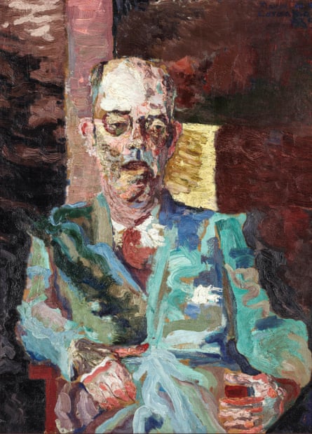 Flávio de Carvalho’s portrait of Mário de Andrade, 1939.
