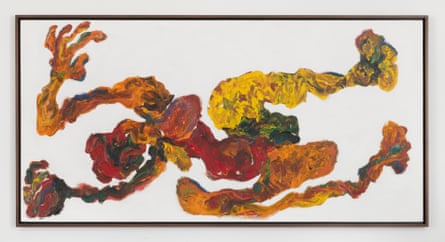 Beverly Johnson (1978), acrylic and oil pastel on Masonite by Sylvia Snowden.