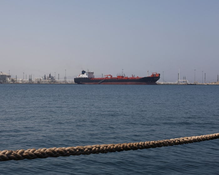 Image accompanying the story: Oil hits five-month high amid fears US will renew strikes on Iran