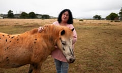 Karen Mansbridge with her horse