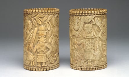 Bracelet: Equestrian and Standing Figure.