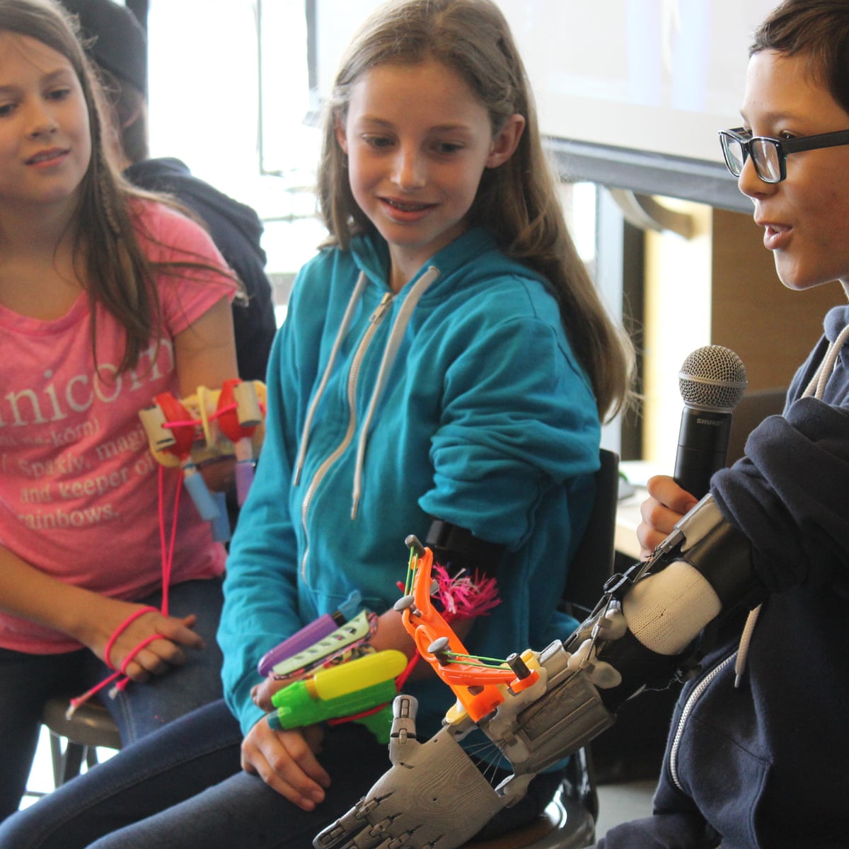Why Wear A Prosthetic When You Could Become A Superhero Instead Children S Tech The Guardian