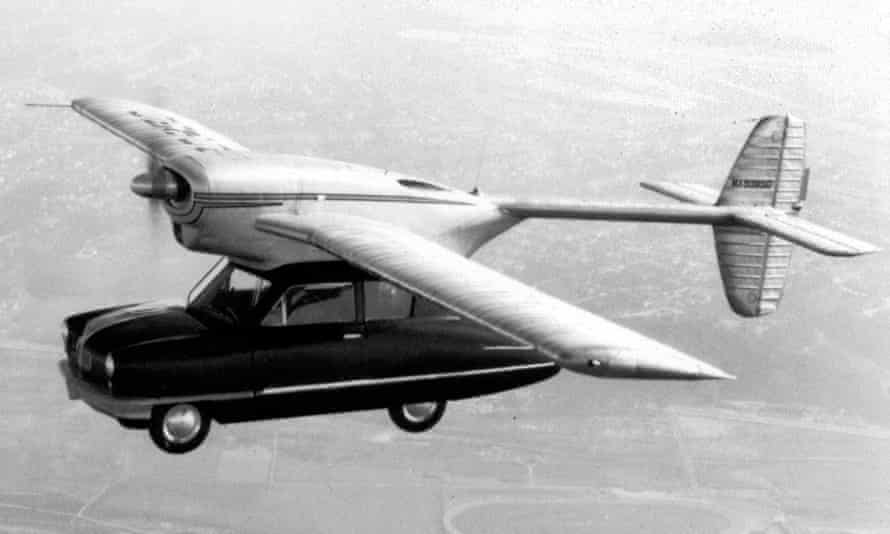 The Convair Model 118 – a car with plane wings stuck on top.