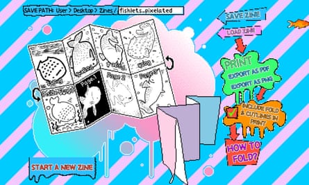 I began to track my experiences under Covid ... Electric Zine Maker.