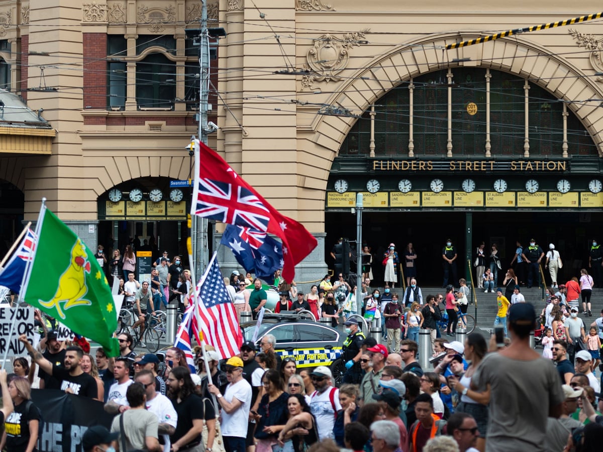 Where Freedom Meets The Far Right The Hate Messages Infiltrating Australian Anti Lockdown Protests Far Right The Guardian Where Freedom Meets The Far Right The Hate Messages Infiltrating Australian Anti Lockdown Protests Far Right The Guardian