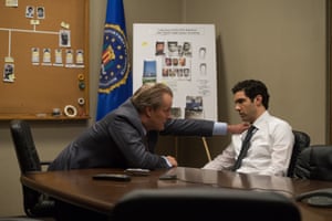 John O’Neill (Jeff Daniels) and Ali Soufan (Tahar Rahim) in The Looming Tower