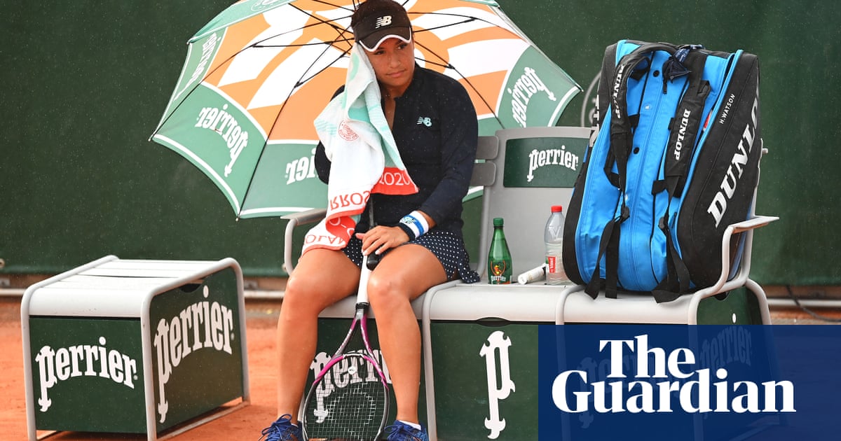 Alarm for British tennis as Watson completes set of French Open failures