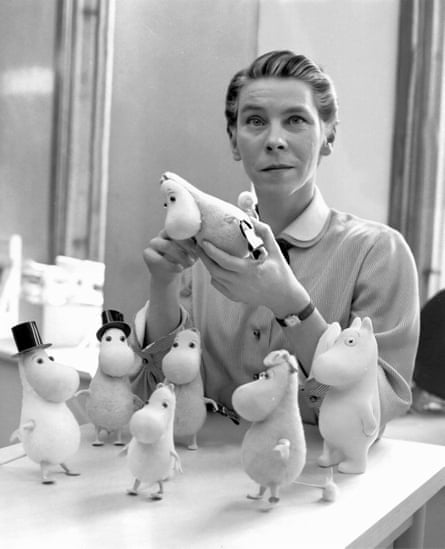 Tove Jansson pictured in 1956.