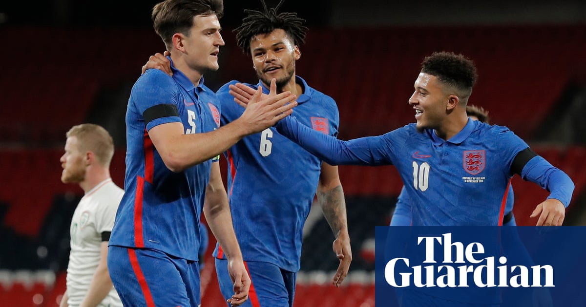 Maguire and Sancho set England up for friendly win over Republic of Ireland