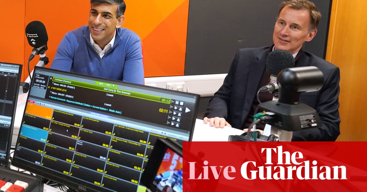 Badenoch appeals for Tory unity as report says Sunak might trigger election to avert leadership challenge – UK politics live