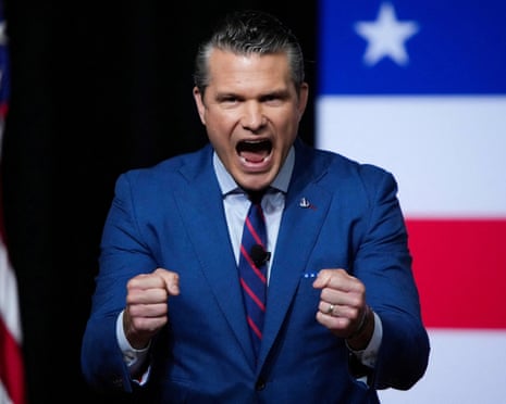 Pete Hegseth address top US military brass in an extraordinary speech on Tuesday.