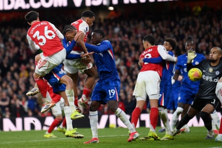 Jurriën Timber restores Arsenal’s lead against Chelsea