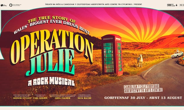 The poster for the musical Operation Julie.