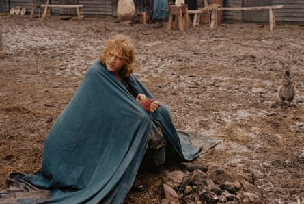 Caleb Landry Jones as Walter Thirsk in Harvest.