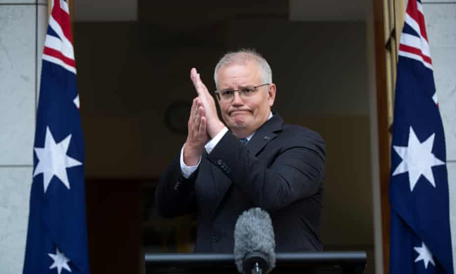 Australian prime minister Scott Morrison