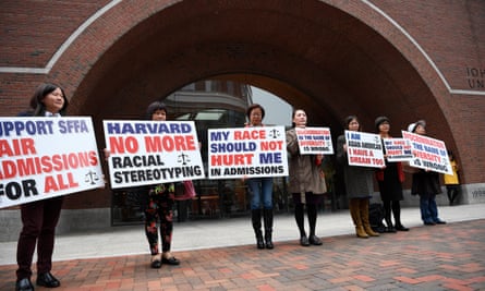 In October, Harvard was taken to federal district court for allegedly discriminating against Asian Americans.