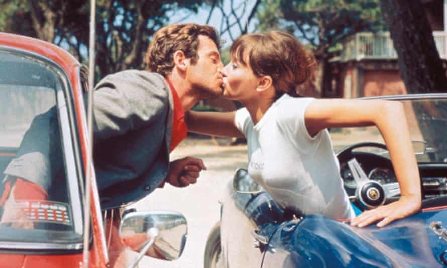 Fleeting romance … Pierrot le Fou.