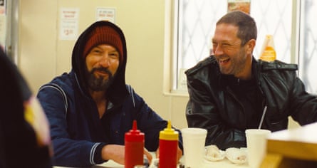 Jon Bernthal and Ebon Moss-Bachrach in Gary.