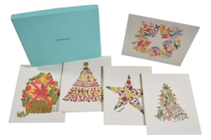 A very Warhol Christmas … a Tiffany box of lithographed cards from 1960.