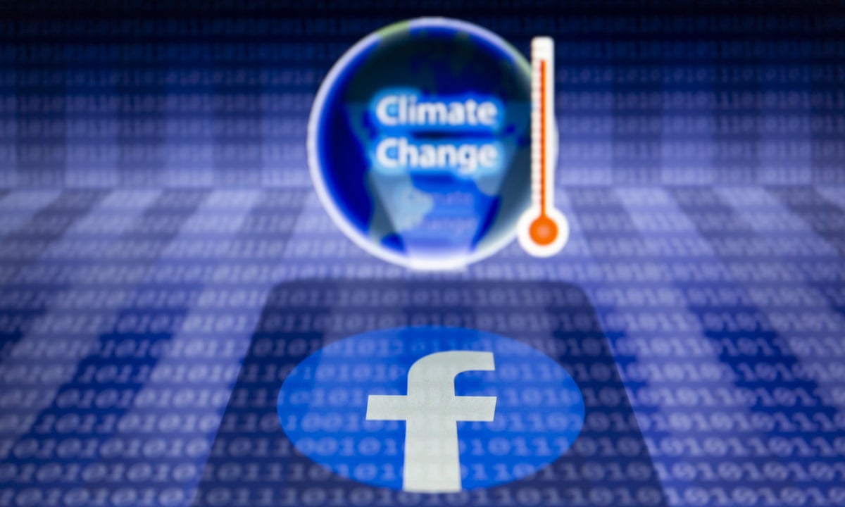 Climate misinformation on Facebook 'increasing substantially', study says |  Facebook | The Guardian