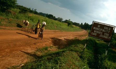 The countryside outside Gulu in Uganda