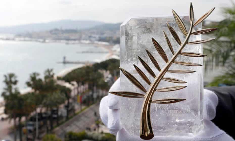 The Palme d’Or, the highest prize awarded to competing films at the Cannes film festival.