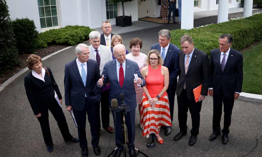 Biden Reaches Bipartisan Infrastructure Deal After Meeting With Senators Joe Biden The Guardian Biden Reaches Bipartisan Infrastructure Deal After Meeting With Senators Joe Biden The Guardian