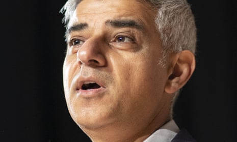 Sadiq Khan, the mayor of London.