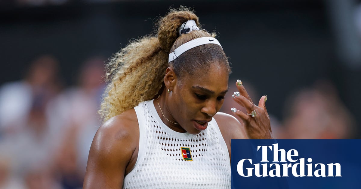 ‘Heartbroken’: Serena injury ends Williams sisters’ hopes of Wimbledon doubles reunion