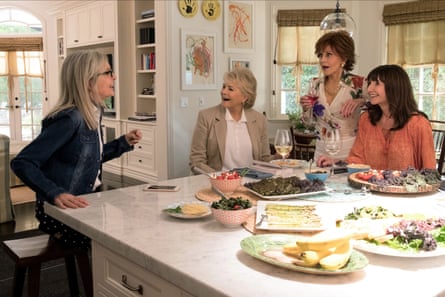 Diane Keaton, Oscar-winning Star of Annie Hall and The Godfather, Dies Aged 79 4 Keaton with Candice Bergen, Jane Fonda and Mary Steenburgen in Book Club (2018).