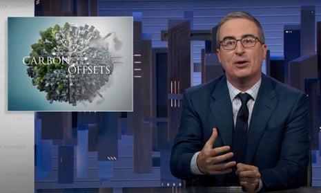 John Oliver on carbon offset plans: “The truth is, the offsets aren’t the answer here. Fundamentally, we cannot offset our way out of climate change.”