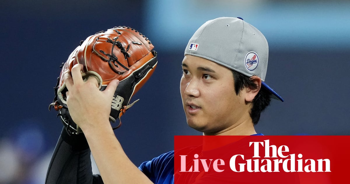 World Series Game 6: Los Angeles Dodgers v Toronto Blue Jays – live buildup
