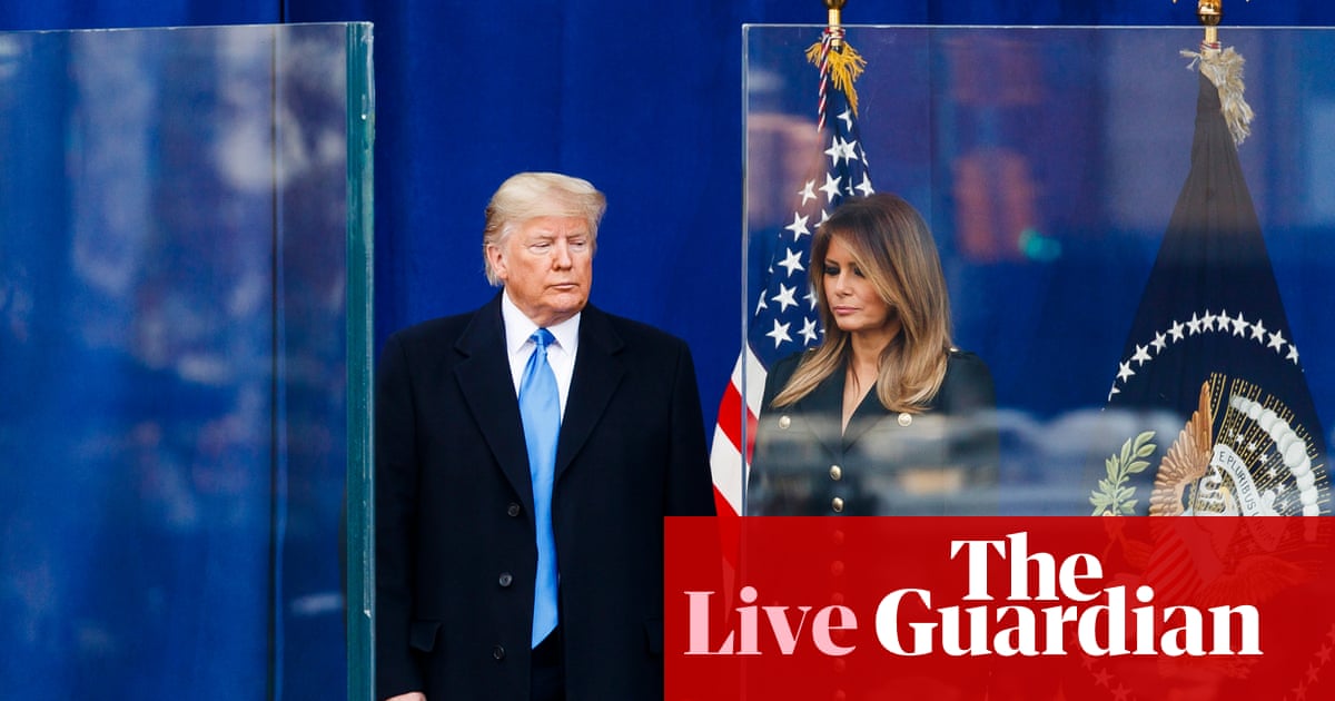 Impeachment inquiry: defense official raises fears over Ukraine aid in transcript – live