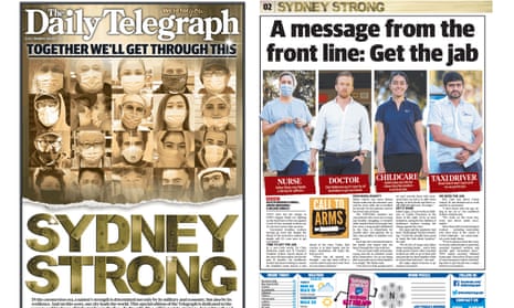The Daily Telegraph Page 1 and 2. 5th July 2021.