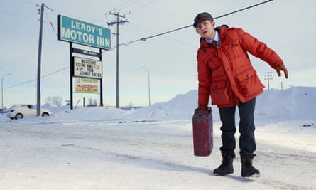 Borrows from true-crime conventions … Martin Freeman in the TV series Fargo.