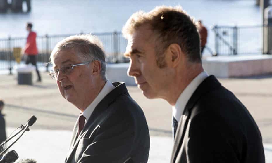 Mark Drakeford and Adam Price