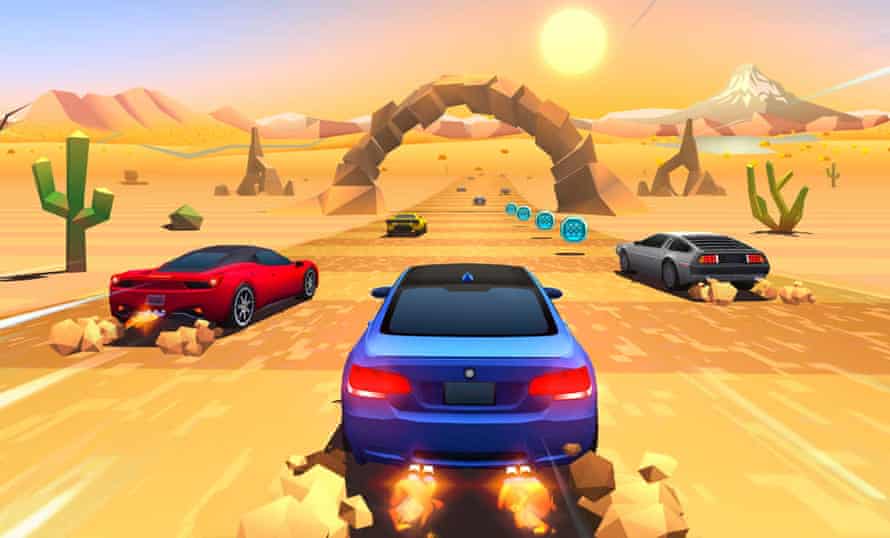 10 Of The Best Racing Games For Android Iphone And Ipad Games The Guardian - how to make a car game in roblox